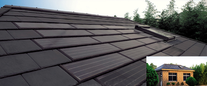 Solar Roof Tiles Feature Cutting-Edge Design